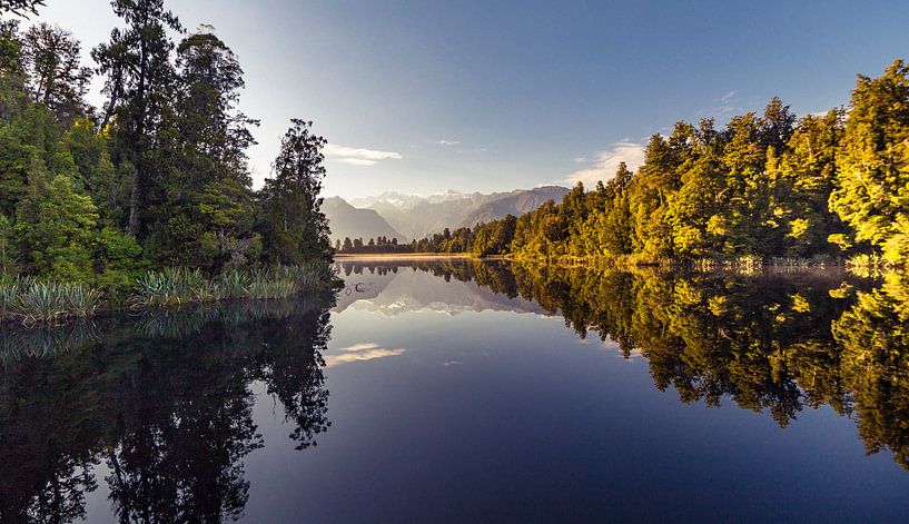 Lake Matheson, Nieuw Zeeland van WvH