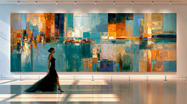 Kunst an der Wand