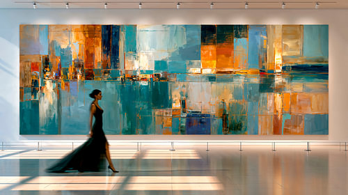 Kunst an der Wand