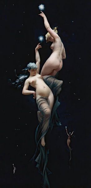 Luis Ricardo Falero - Mondbeschienene Schönheiten von Peter Balan