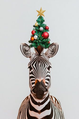 Kerst zebra