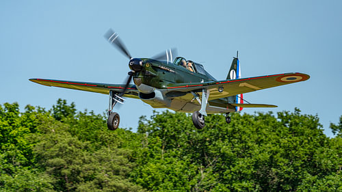 Morane-Saulnier MS.406 jachtvliegtuig. van Jaap van den Berg