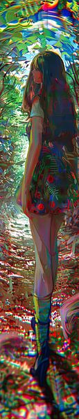 Flowerpower digital Fantasy von Egon Zitter