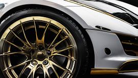 Racewagen met details