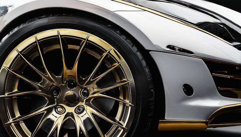 Racewagen met details van Mustafa Kurnaz