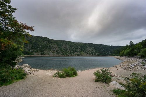 Frankrijk - Lac Blanc - Bergmeer bij route de cretes in franse bergen
