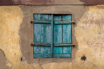 Old weathered shutters