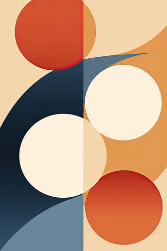 Abstracte botanische kunst