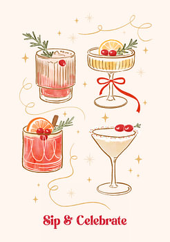 Festive Holiday Cocktails