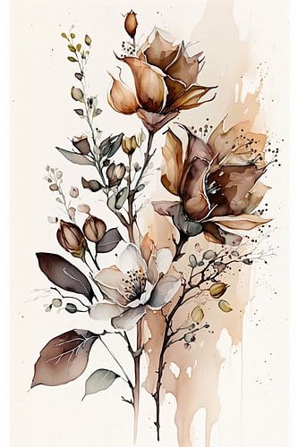 Botanische Brauntöne