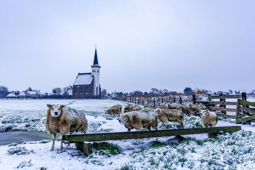 Den Hoorn - Texel - en hiver par Texel360Fotografie Richard Heerschap