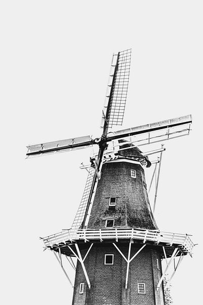 Stattliche friesische Windmühle | Friesland, Niederlande | Reisefotografie von Diana van Neck Photography