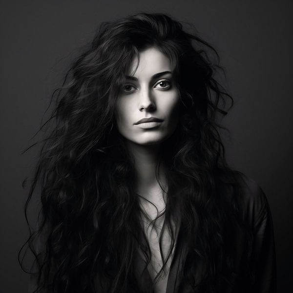 Portrait von fernlichtsicht