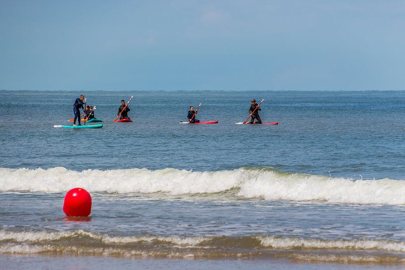 Die Nordsee bei Ostende (2) von didier de borle