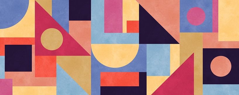 Bunte Striche 2 von Vitor Costa