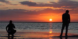 Zonsondergang Schiermonnikoog 2:1