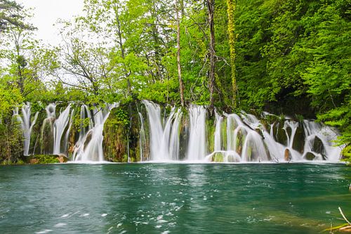 Natuurpark plitvice meren in Kroatië