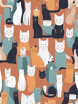 Katzen. von TOAN TRAN