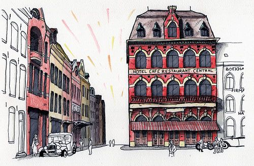 Venlo Centre, Cafe Central 1920