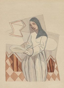 La Nonne (1925) de Juan Gris sur Peter Balan