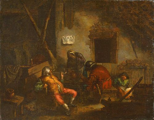 Smokers, Adriaen van Ostade