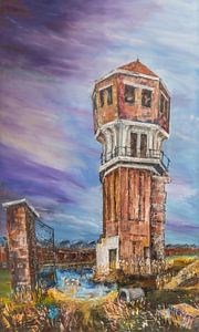 Wasserturm auf dem Indiëterrein