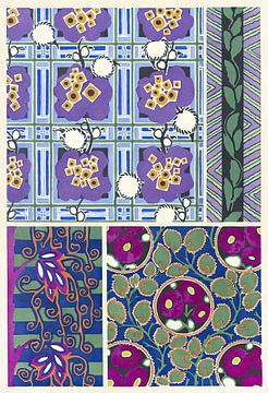Émile-Allain Séguy - Floréal ; nouveaux designs &amp ; couleurs sur Peter Balan