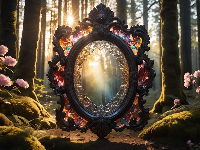 The Portal of Light - Enchanted Forest by Nicolette Vermeulen