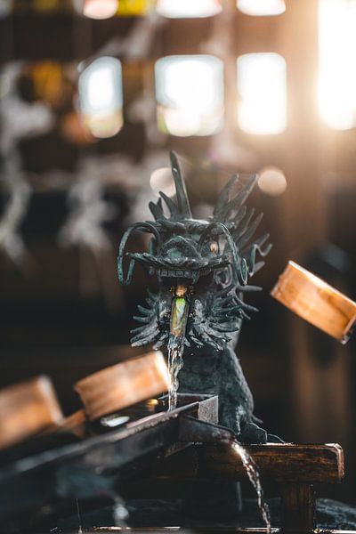 japanischer Tempel von Endre Lommatzsch
