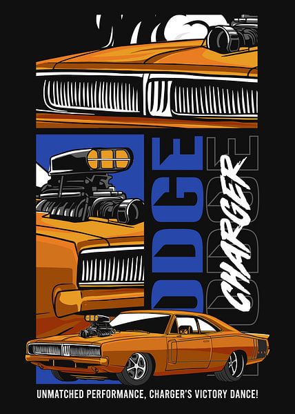 Dodge Charger RT Muscle Car von Adam Khabibi