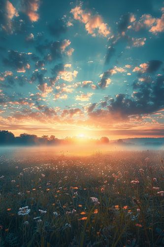 Zonsopkomst in Fluisterend Veld