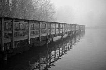 Bünde in Nebel IX | Steinmeisterpark van Momentaufnahme | Marius Ahlers
