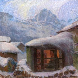 Einsamkeit (Eisregen), ERICH ERLER, Um 1900