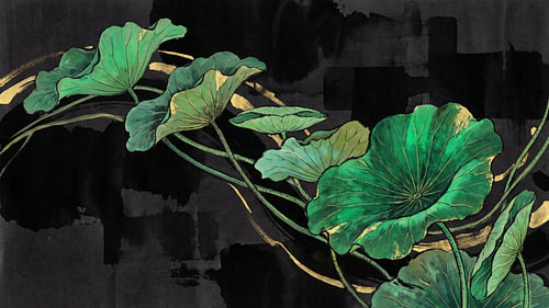 Golden Lotus Arches