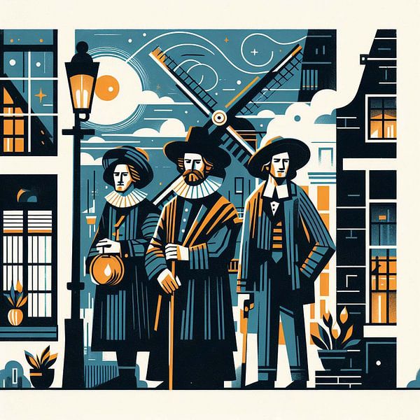 Tile art (1) by Ineke de Rijk