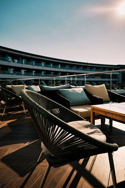 Canvas print "Terras dromen" - Voor iedereen die liever chillt dan hard werkt van Momentaufnahme | Marius Ahlers