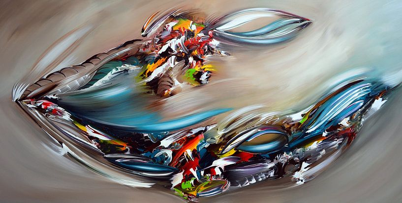 Flying van Gena Theheartofart