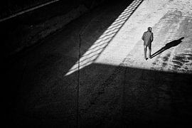 Schaduwpartij en geometrische vlakken van Streets of Maastricht