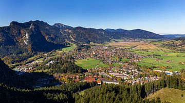 Oberammergau in Bayern, Deutschland