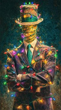 Pack avec lumières de Noël