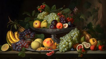 Obststillleben von Heike Hultsch