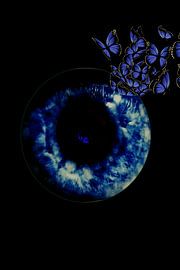 Papillon des yeux - en couleur