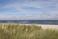 Punt in de elleboog op Sylt met uitzicht op Römö van Martin Flechsig thumbnail
