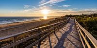 Strand bij Le Bois op het Île de Ré in Frankrijk van Werner Dieterich thumbnail