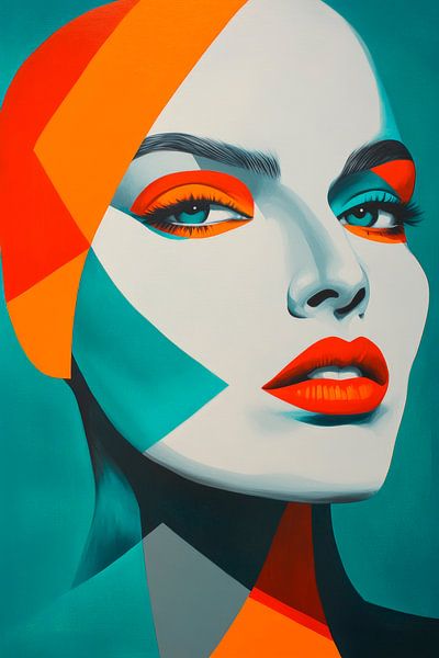 Kaleidoscopic beauty in colour by Poster Art Shop