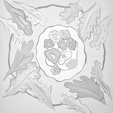 EH PAINTING ART 1989 #0022 For mum Soft-Black by Willem Hartgers