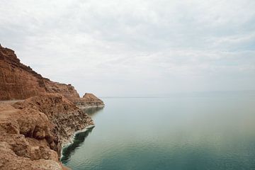 Salzküste von Jordanien von Nicoline Rodenburg