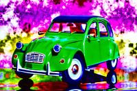 Grüne "Ente" alias Döschwo 2 - Digital Works Jean-Louis Glineur