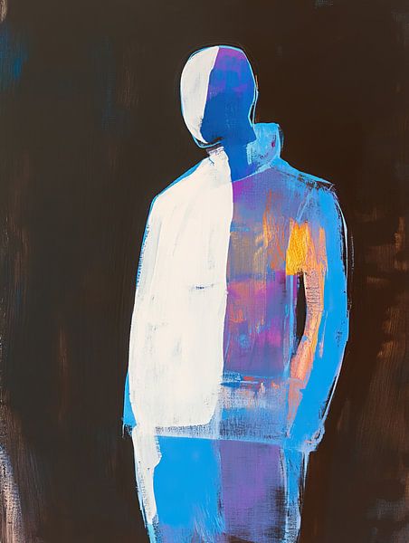 Menschliche Figur | Anonymer Blick von Wunderbare Kunst