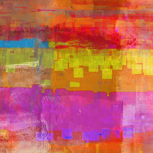 geometrische Landschaft  spanische Nacht